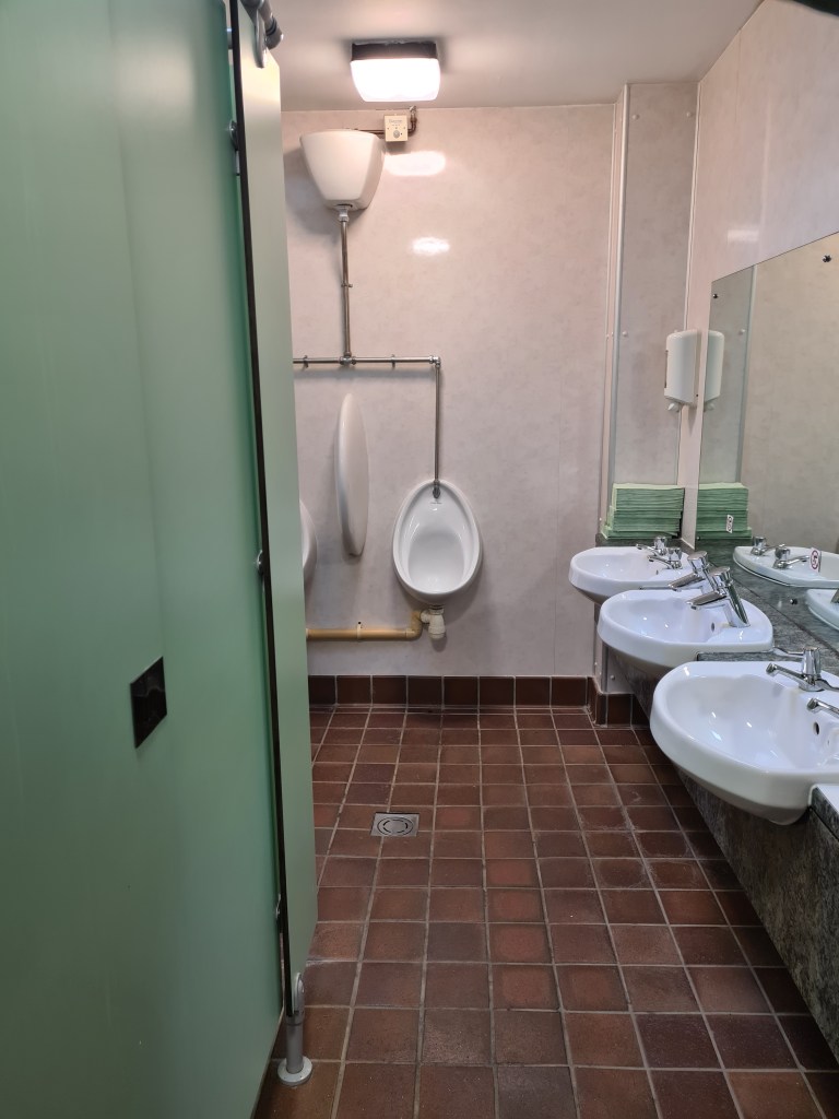 Seperate ladies and gent at Gairlochy