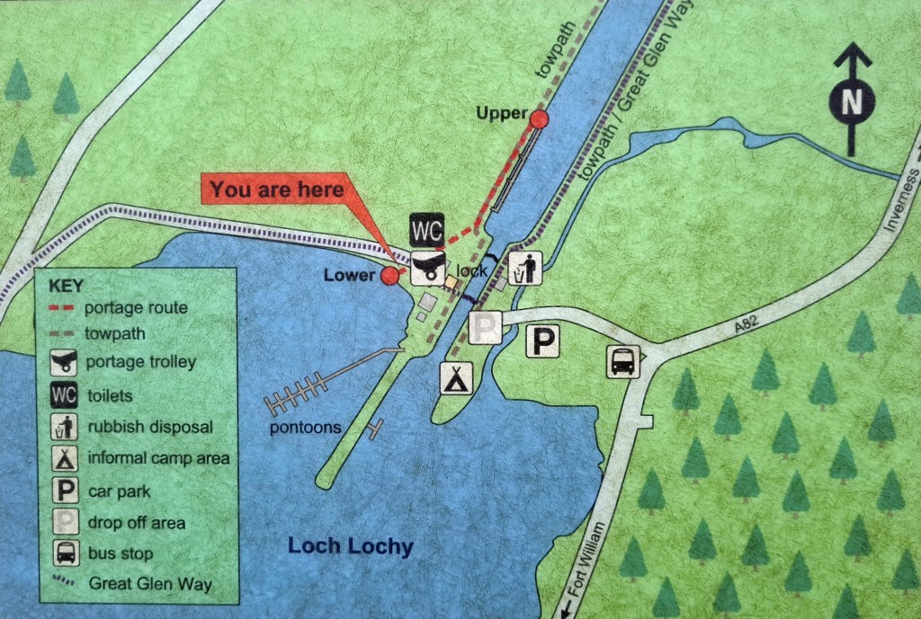 Facilities at Laggan Locks