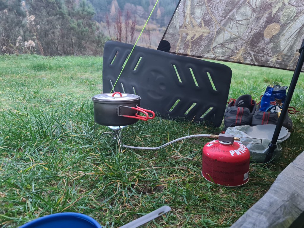 Brewing up at the end of day two