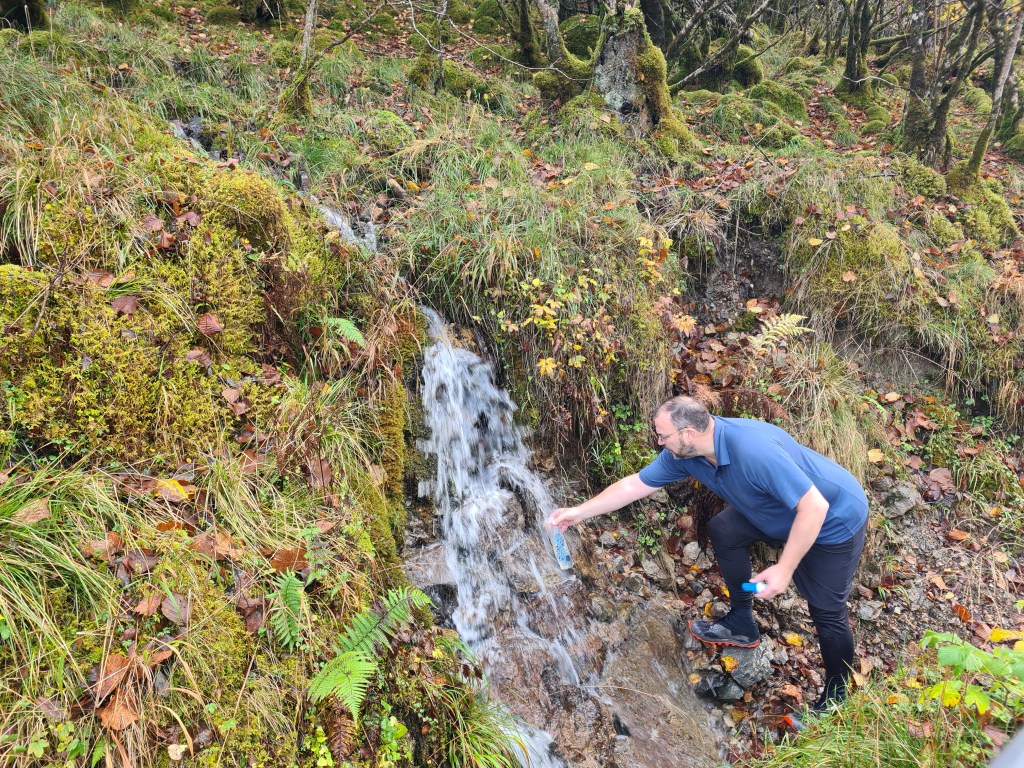 Drinking water is not a problem on the Great Glen Way
