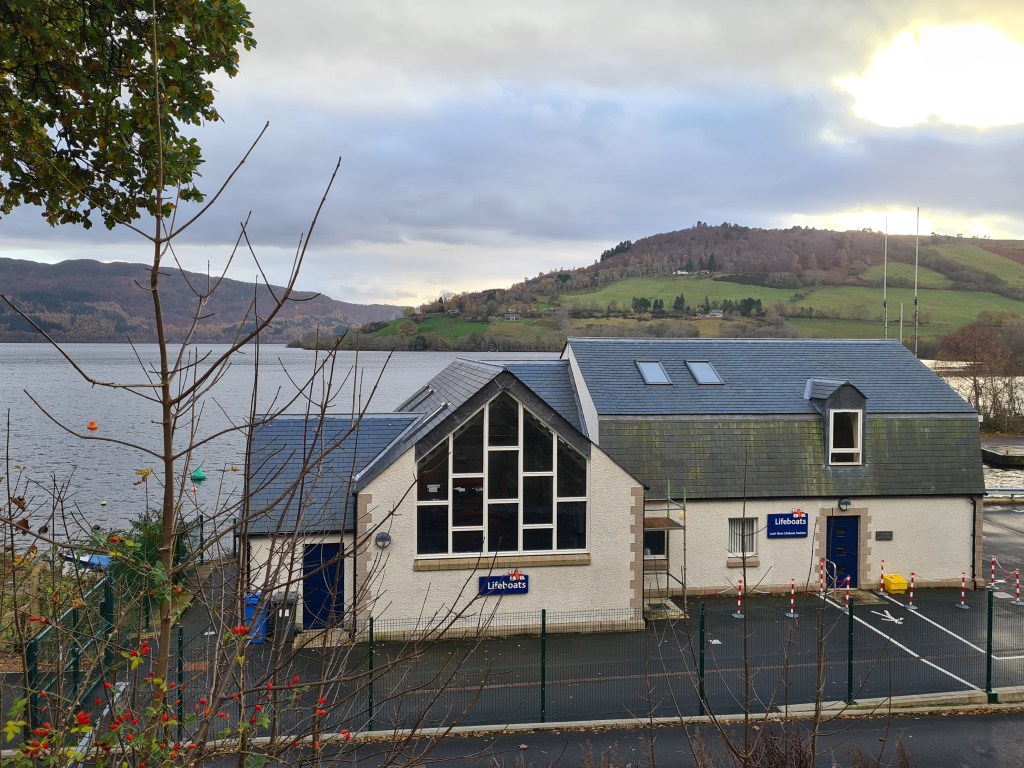 Loch Ness Lifeboat station near Temple Pier