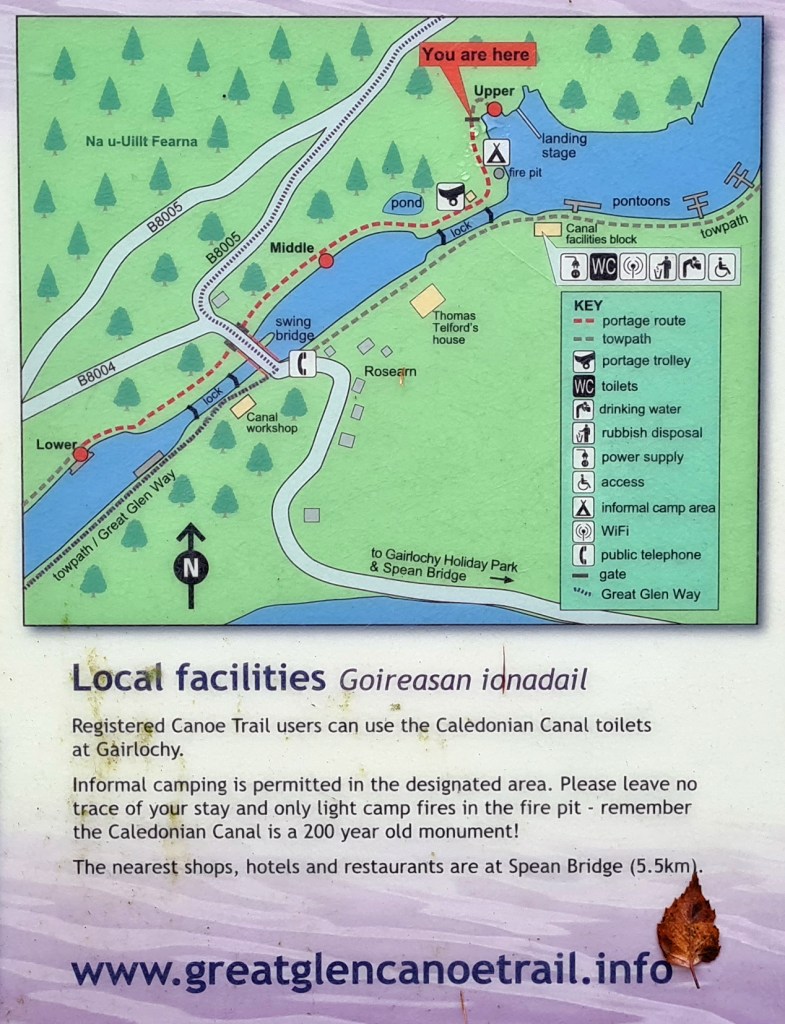 Gairlochy us a good first night's halt