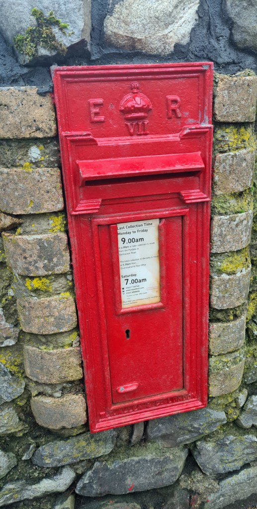 EviiR wall box with modified aperture. Photographed on the Great Glen Way, Scotland