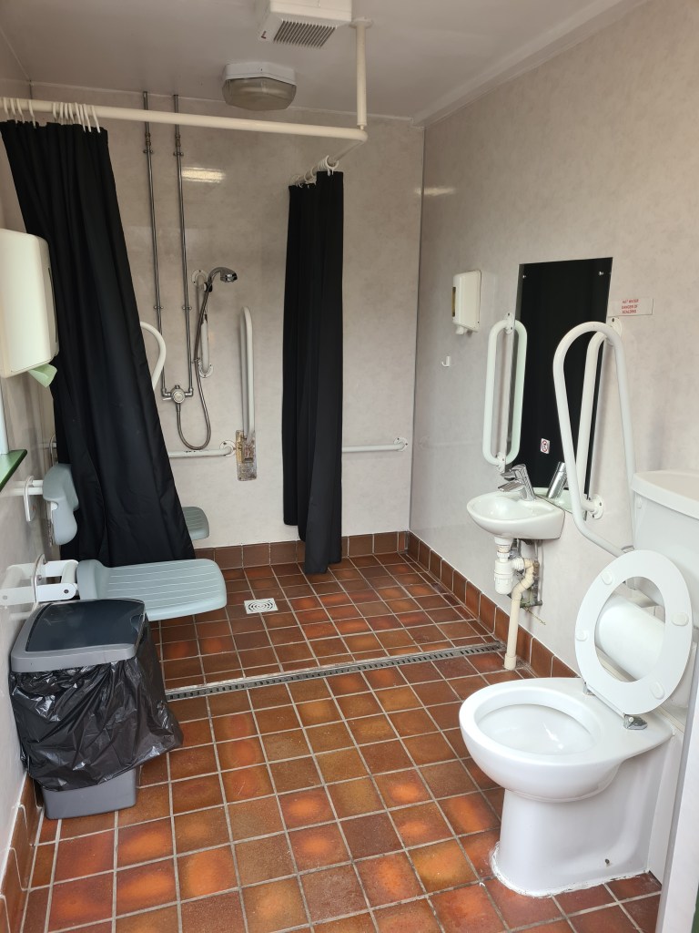 Shower, w/c and drinking water at Banavie