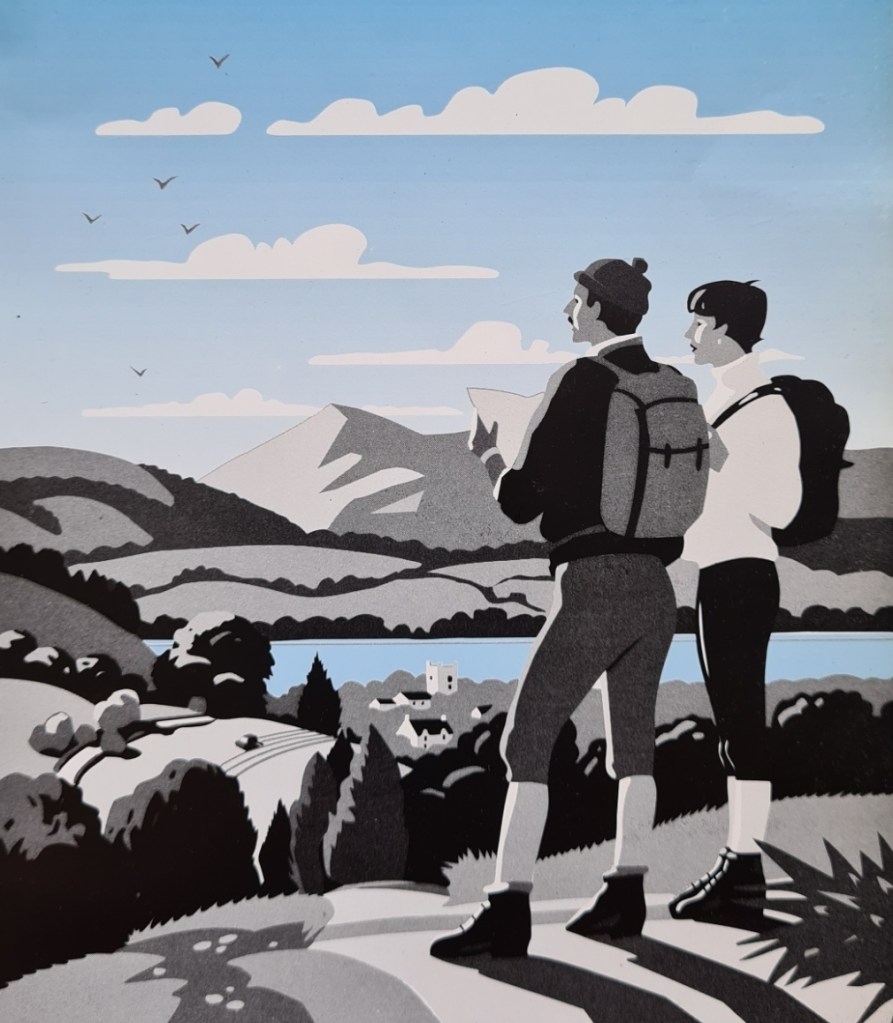 Cover image from Harvey's 1993 'Superwalker' Snowdonia West