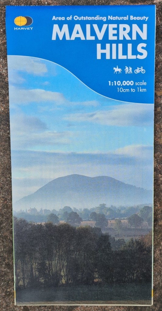 Harvey map to the Malvern Hills, 1: 10 000 scale. 2007