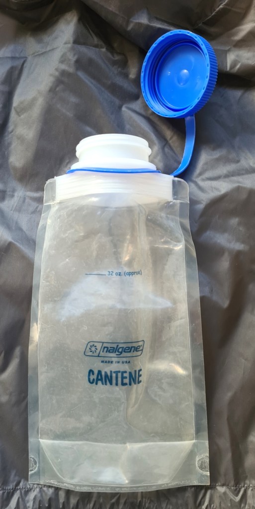 Nalgene 32oz softsided bottle with gusset base