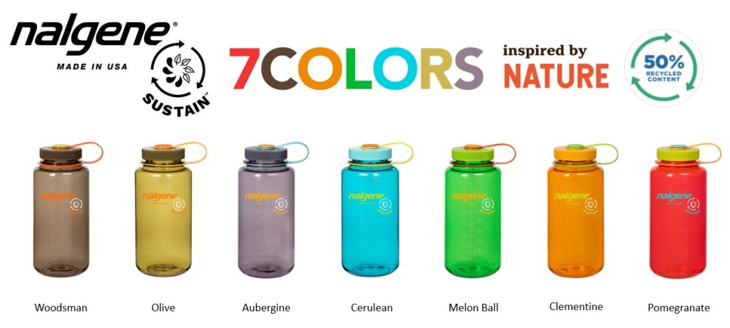Nalgene Sustain Product Group Shot