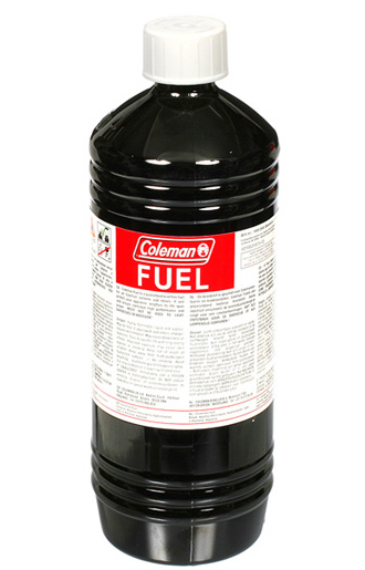 One litre bottle of Coleman Fuel