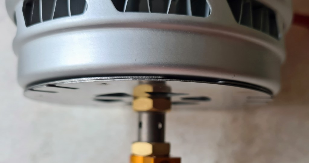 FMS-300T converted for use with Sterno heat exchanger pot