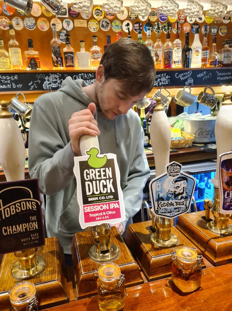 Eight real ales are regularly found at the Post Office Vaults