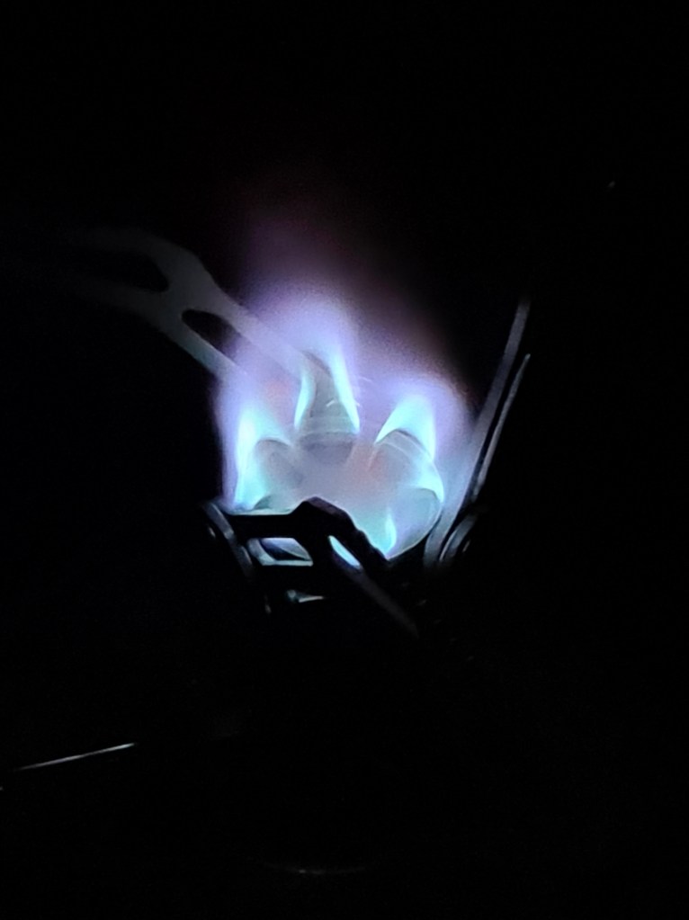 If there is no wind and the burner is well protected, then a small flame can be achieved