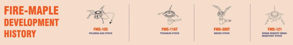 The Fire Maple development in backpacking stove technology