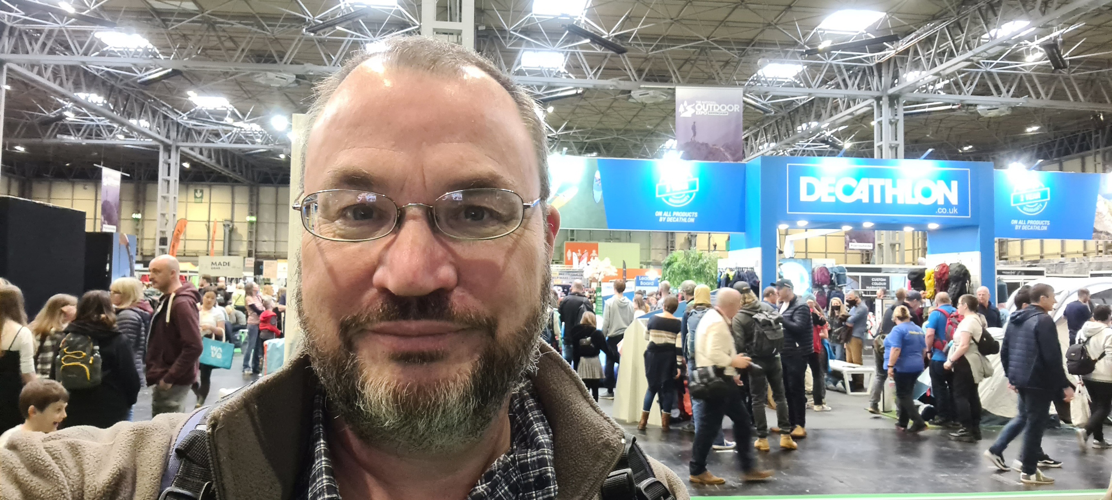 Three Points of the Compass visited the Outdoor Expo on the first day of spring, 20th March 2022