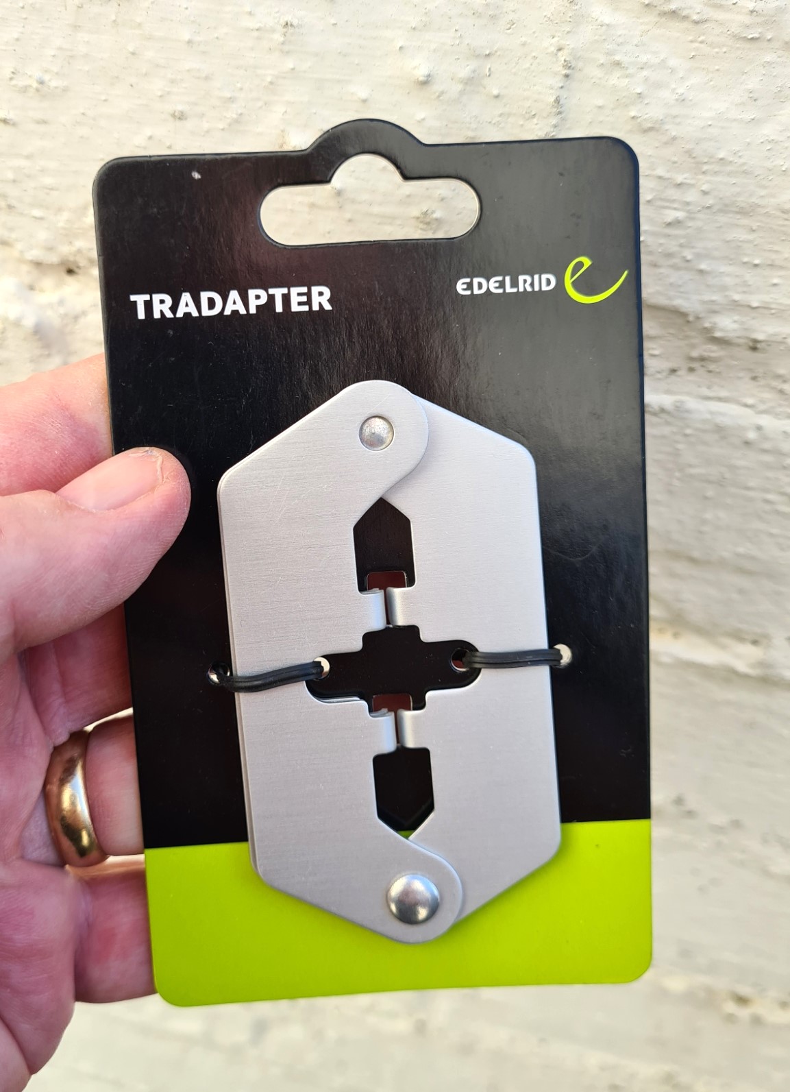 Tradapter came as an official Edelrid accessory