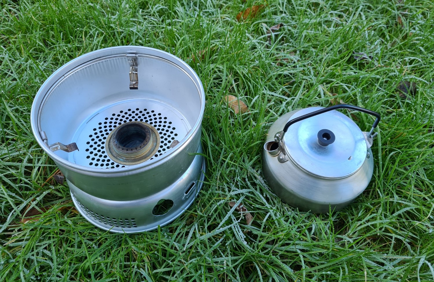 Trangia 25 Stormcooker with Trangia burner fitted