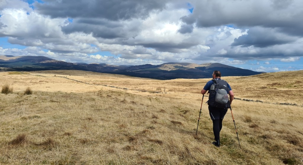 Easy fell walking in the afternoon of day three