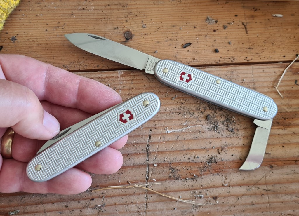 Two single layer 93mm options from Victorinox