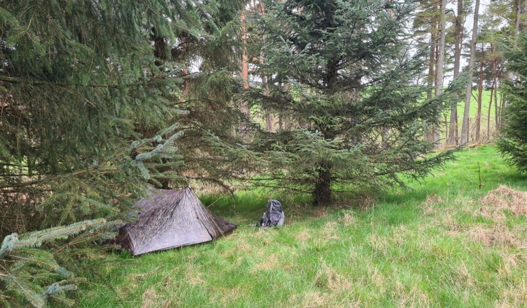 A final wildcamp on the Southern Upland Way