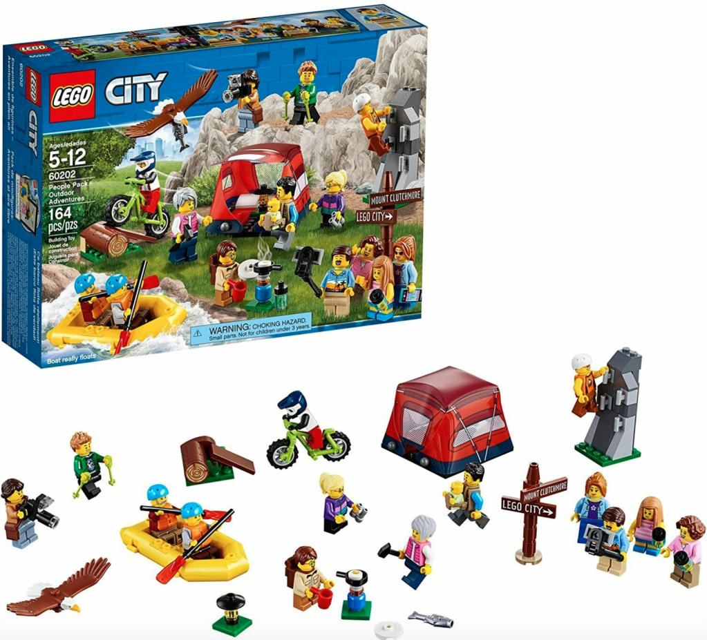 Lego City People Pack Outdoor Adventure set 60202 and contents