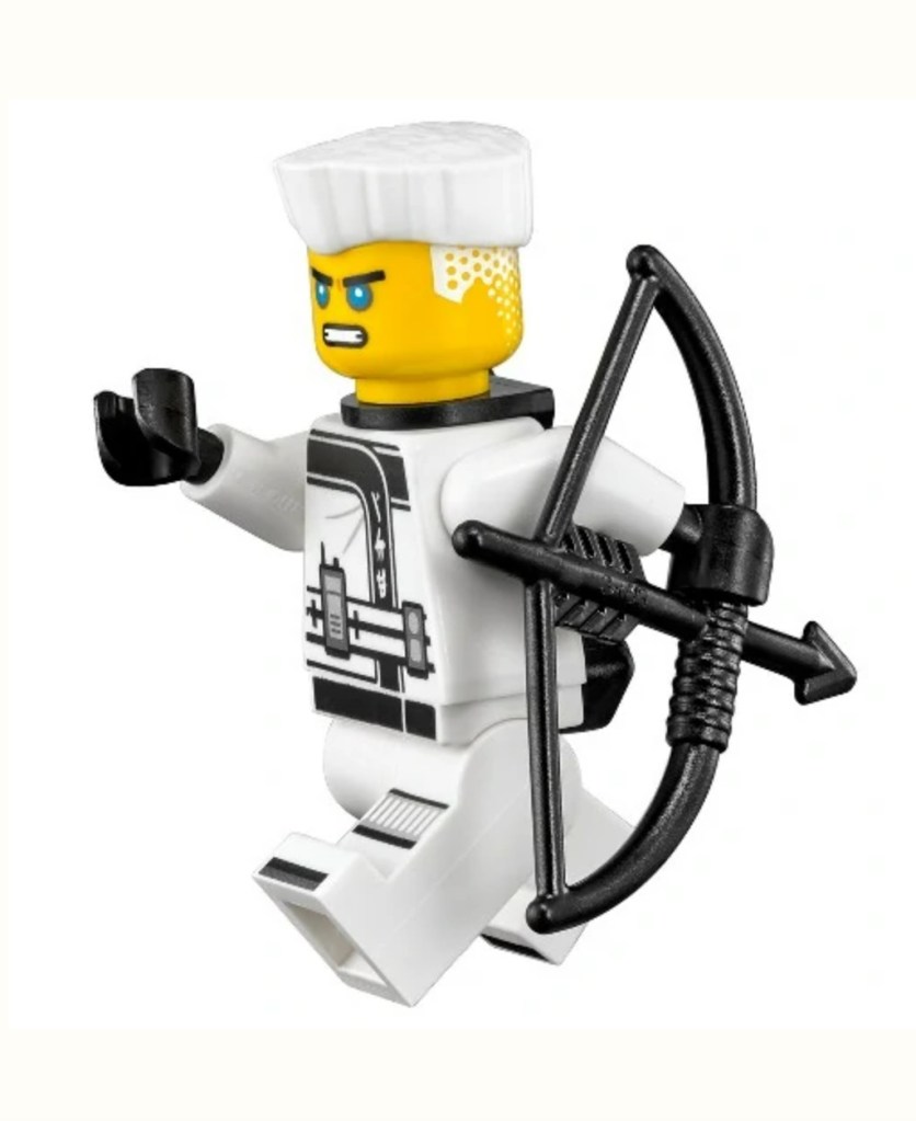 Zane ninja figure, unmasked