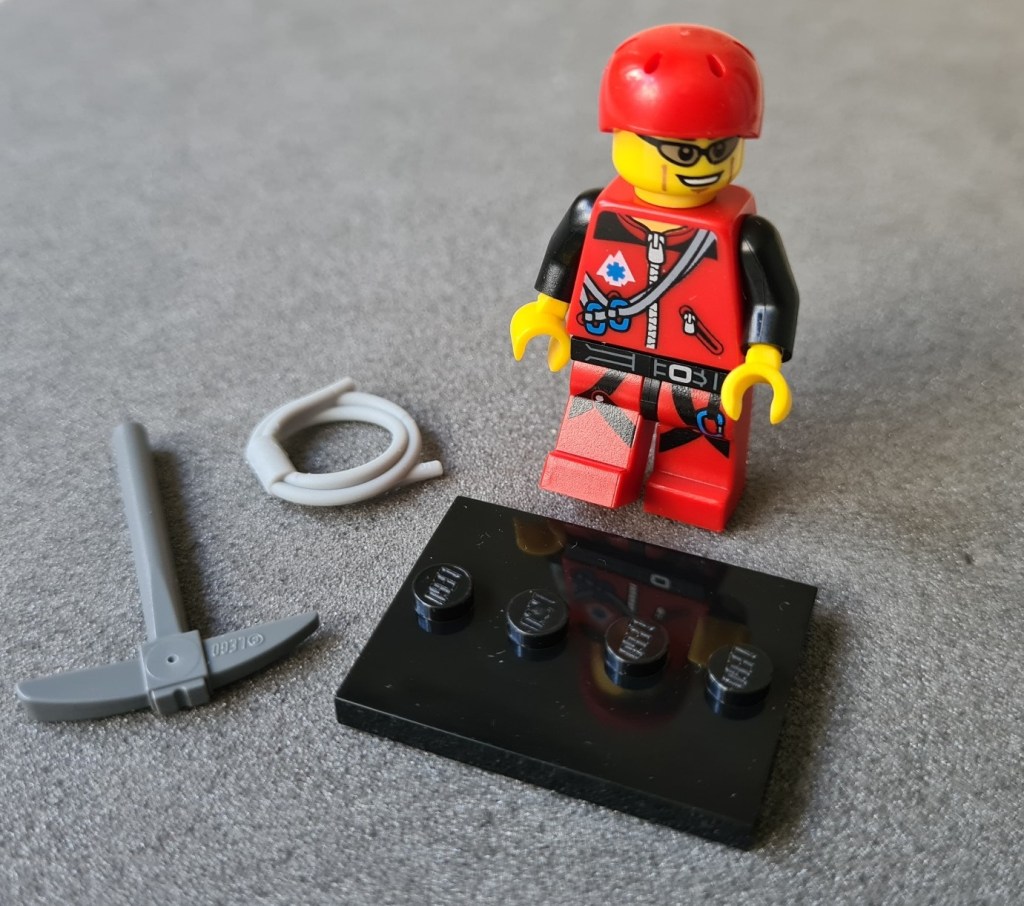 Lego Climber with plinth and accessories
