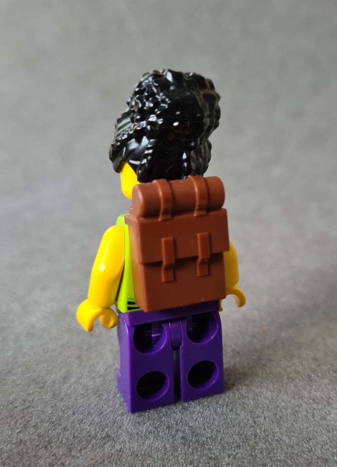 Lego backpacker