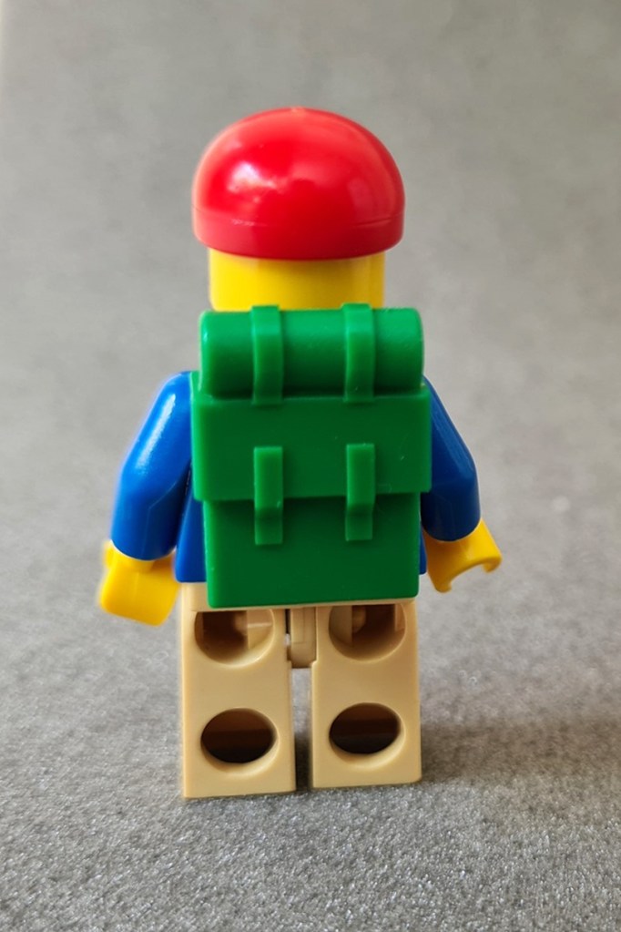 Lego Log Cabin Guy