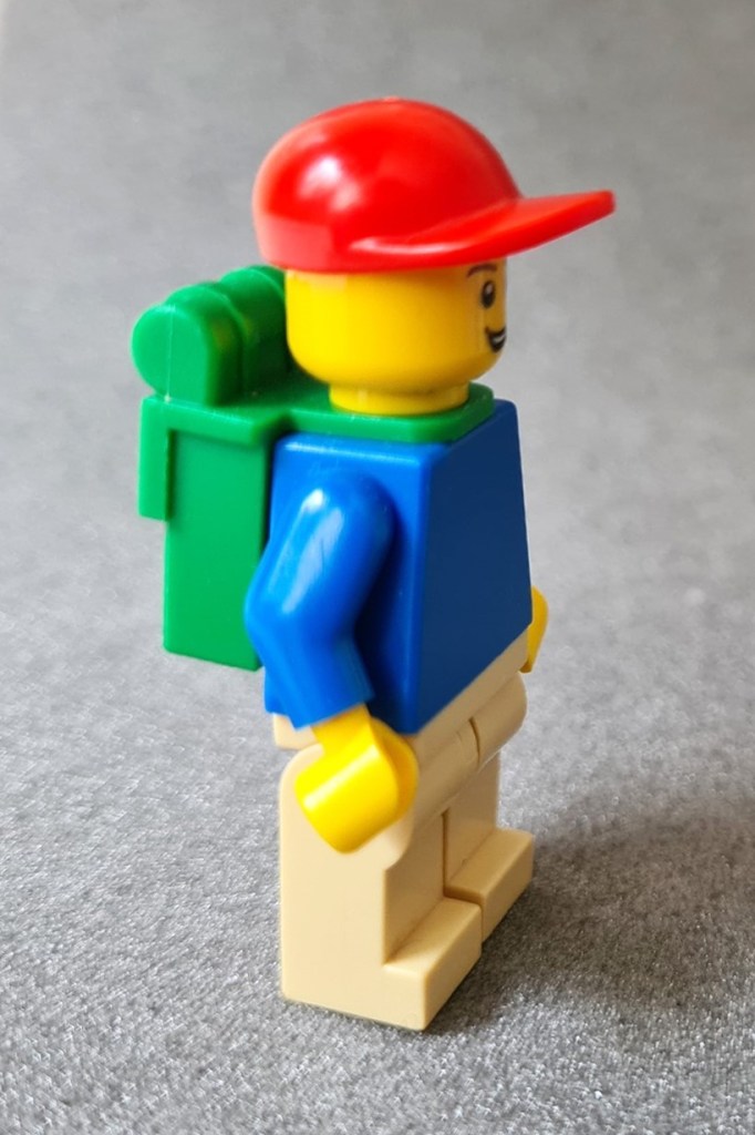 Lego Log Cabin Guy