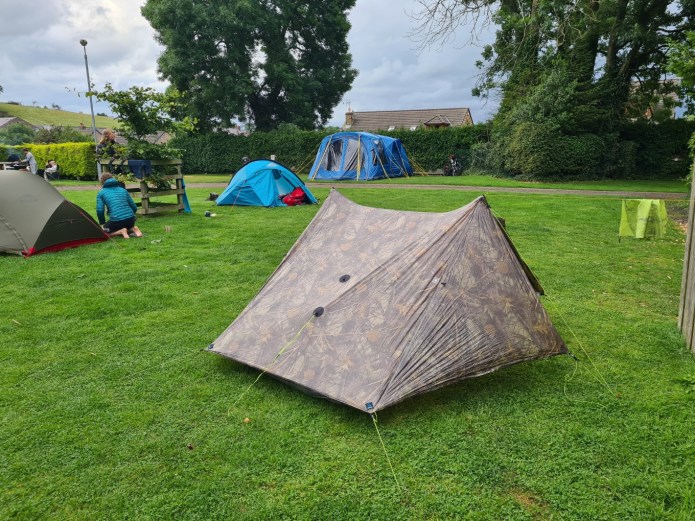 A final nights halt on the Pennine Bridleway. Pennine View Campsite, Kirkby Stephen