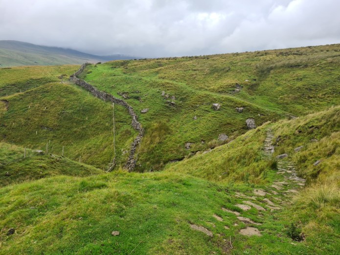 A small drop to a shallow ford