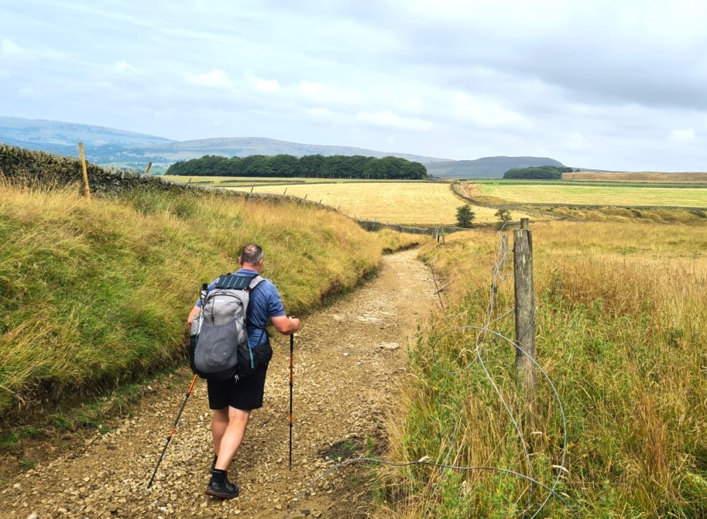 approaching Open Access ground in the Peak District