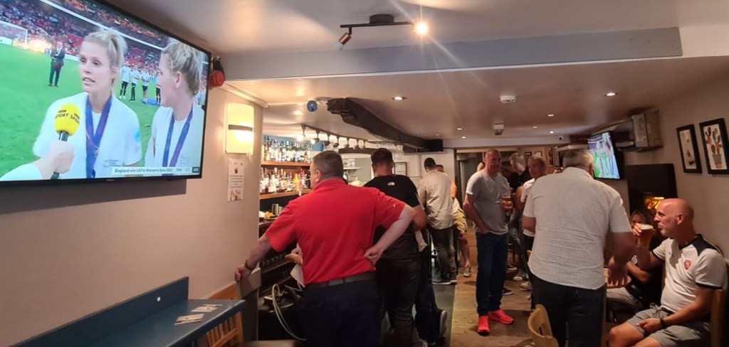 Bar 13. Successful Lionesses on the telly