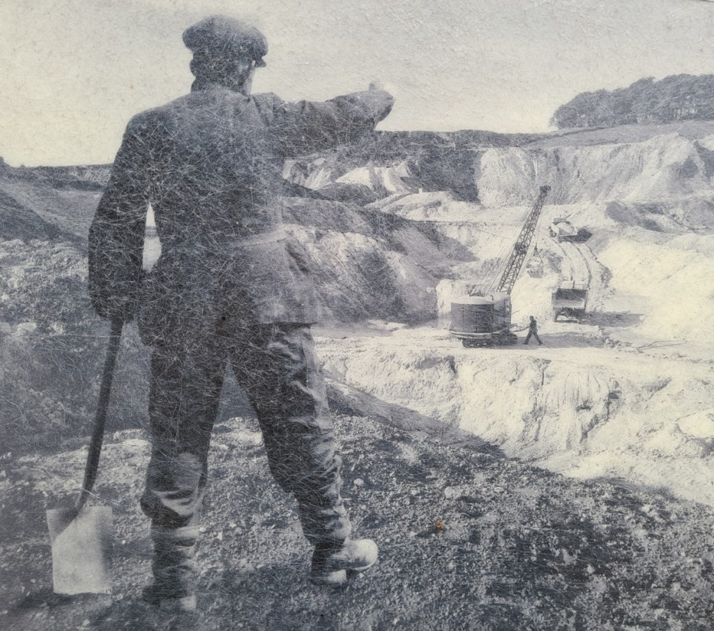Friden quarrying for brick silica back in the 1920s