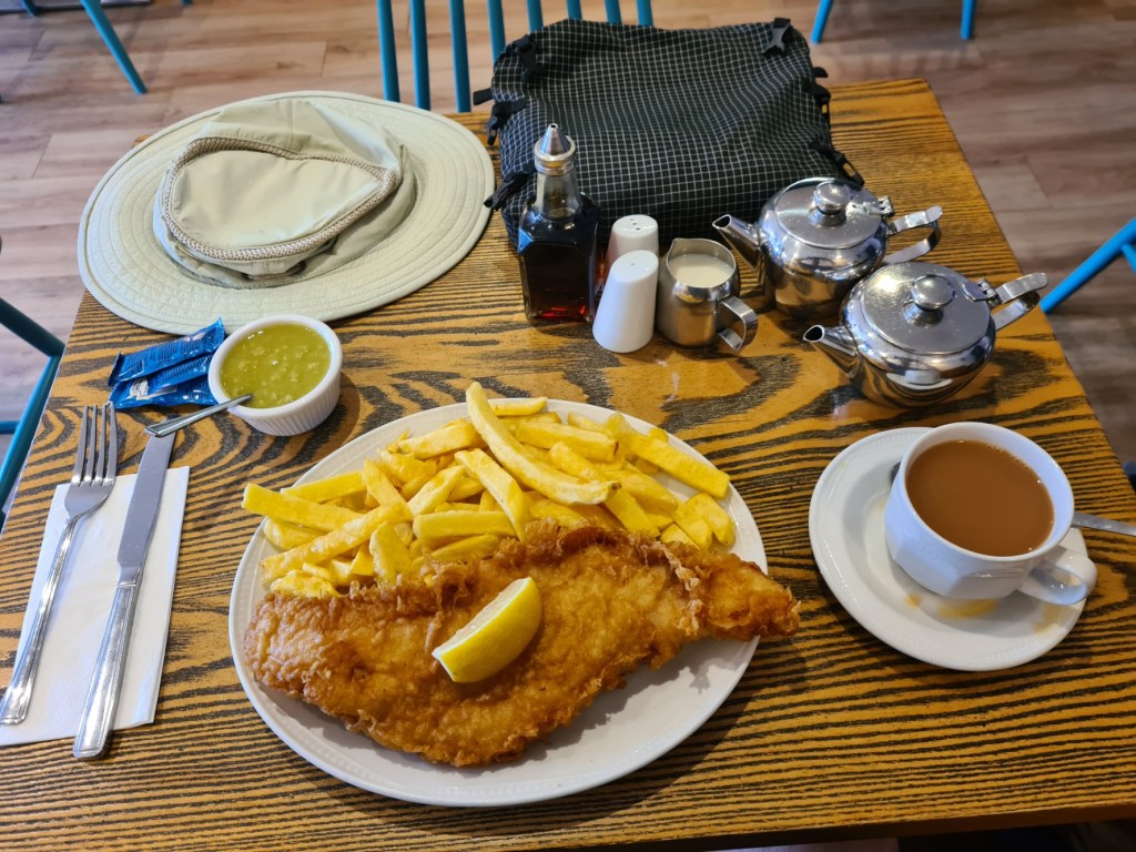 Fish and Chips at The Fisherman, Settle