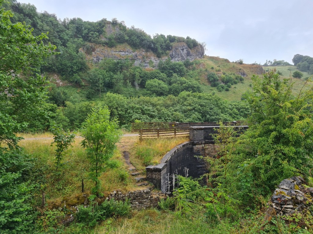 Limestone cliffs in the Wye Dale