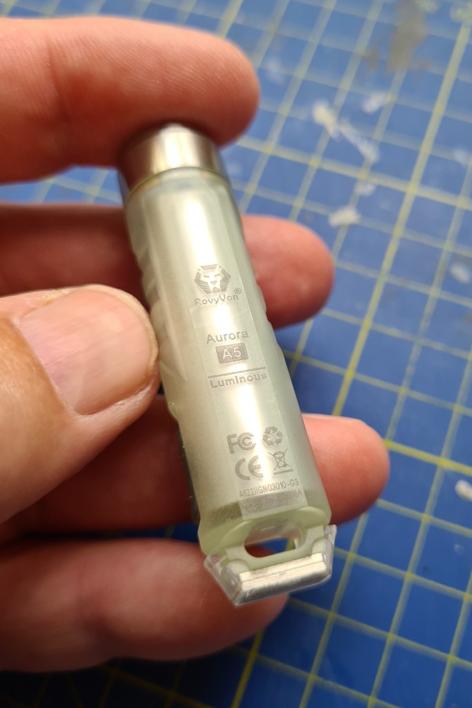 Detail printed on side. Magnetic end cap fitted