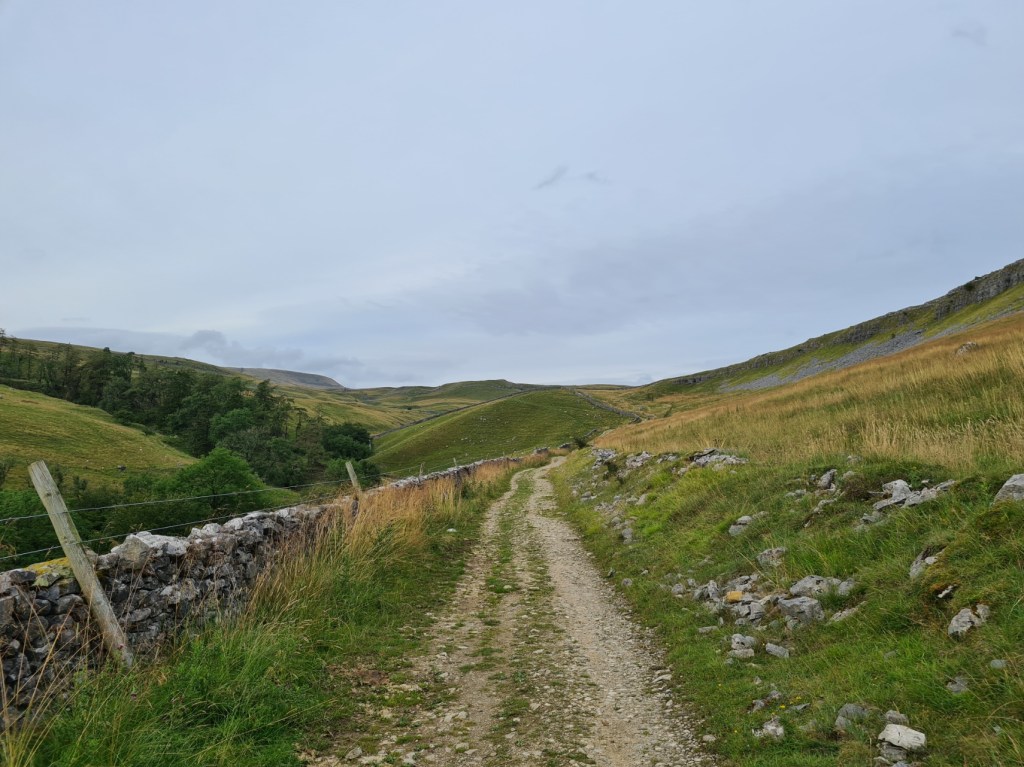 The climb up to Thwaite Scars