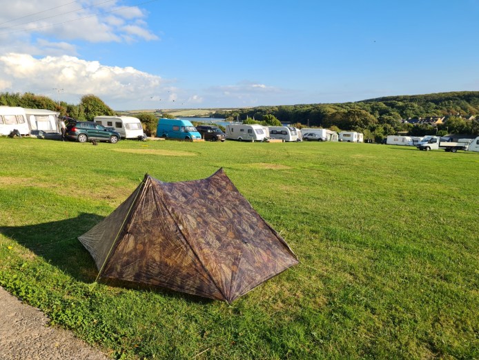 Castle Farm campsite, Angle