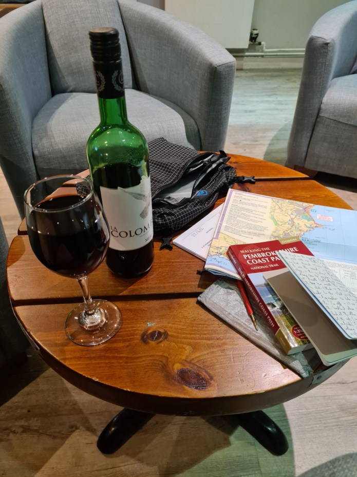 Further drinks at YHA Manobier