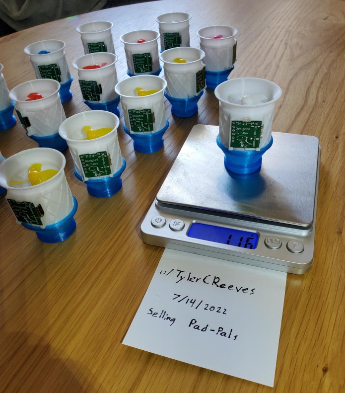 First batch of 11.5g v2 Pad-Pals