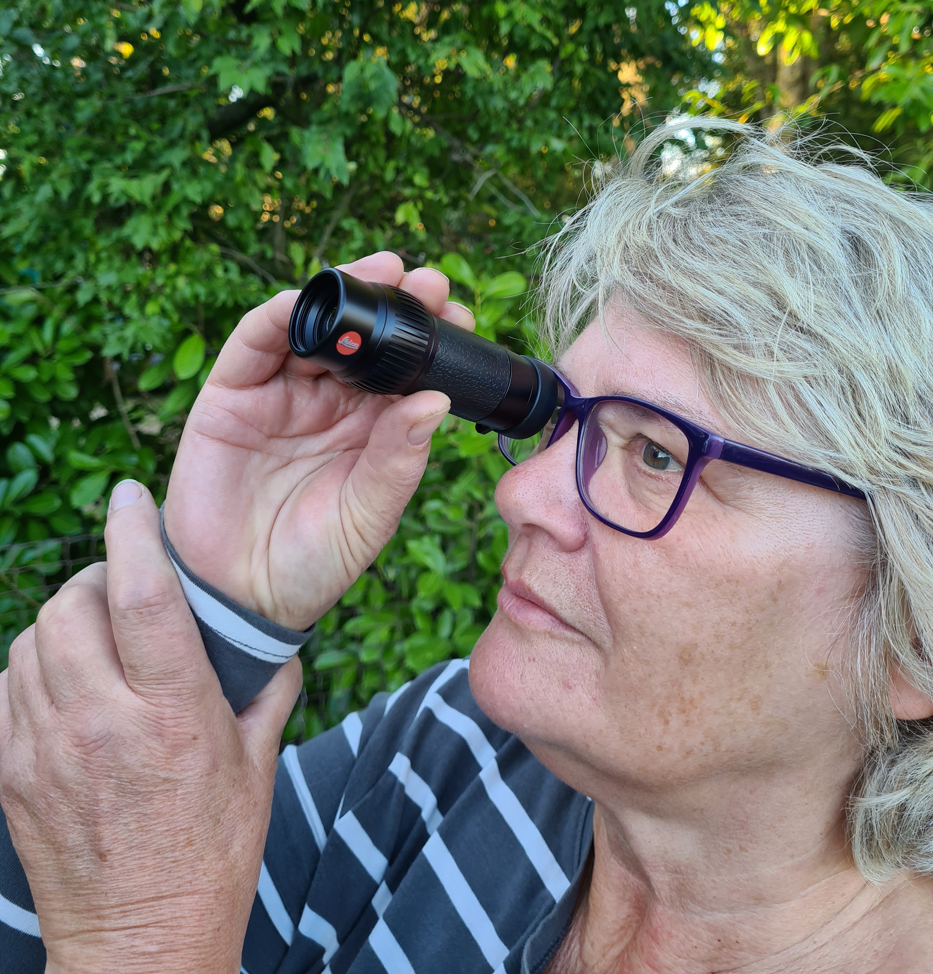 Steadying the wrist with the other hand can help with reducing shake when used for longer periods