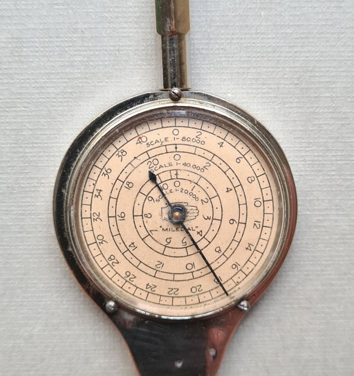 Map. Dial Map measure of the month: John Hand & Sons “Miledial” – Three Points of ...