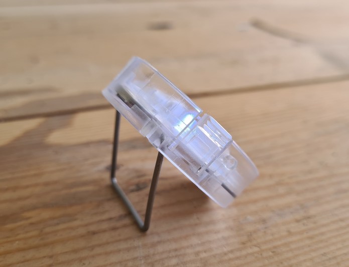 UCO LED has a small wire stand