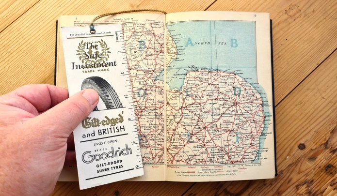 Bookmark Measuring Map measure of the month: the Royal Automobile Club 'scale rule ...