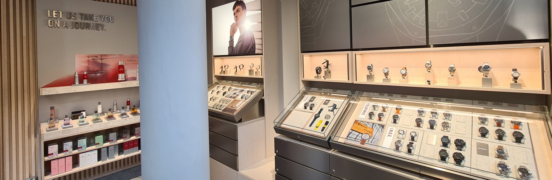 Perfumes and watches