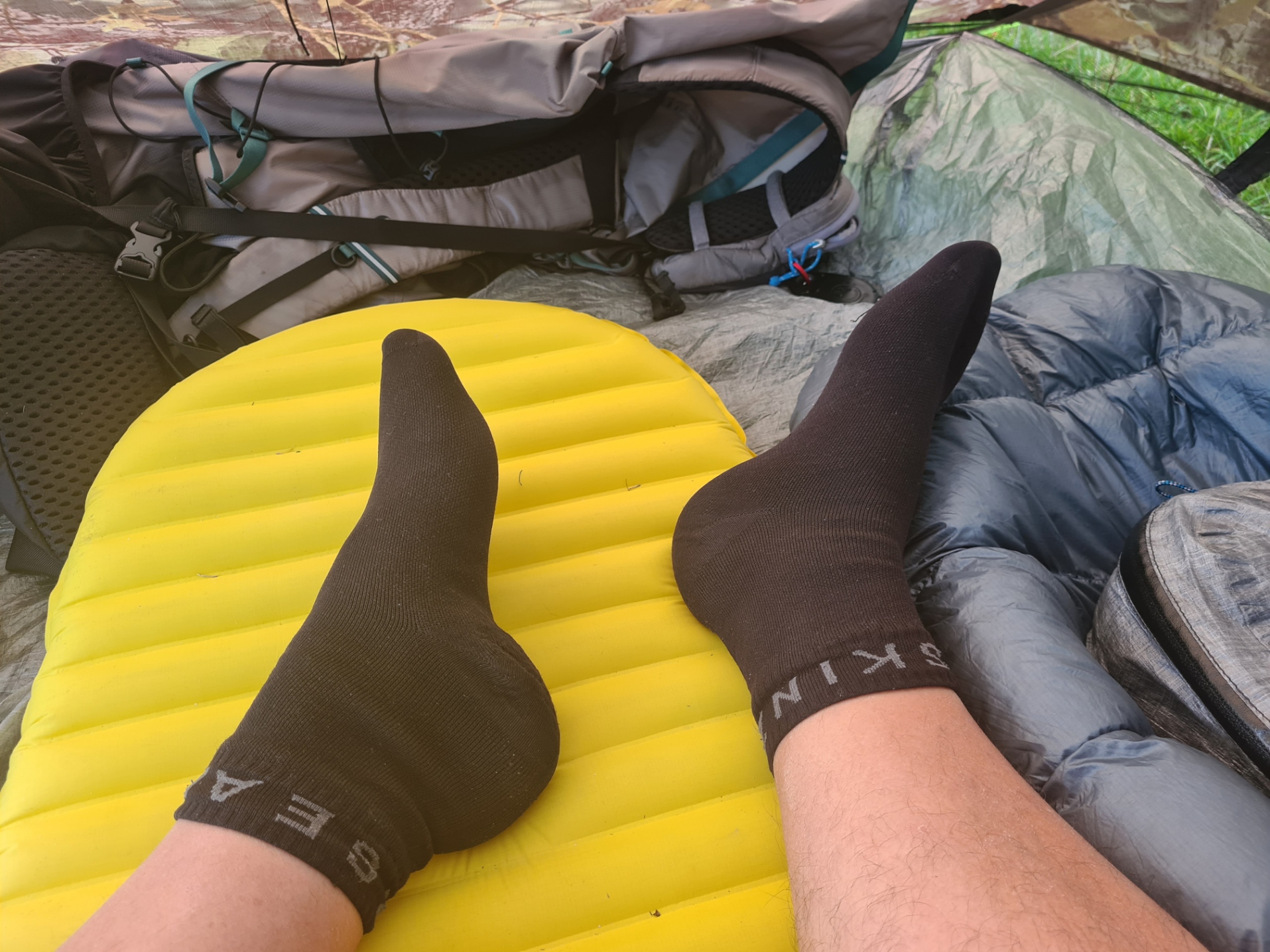 Sealskinz socks on Pembrokeshire Coast Path, 2022