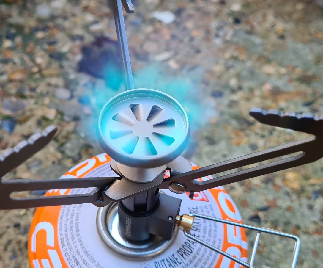 Burner head on Hornet II