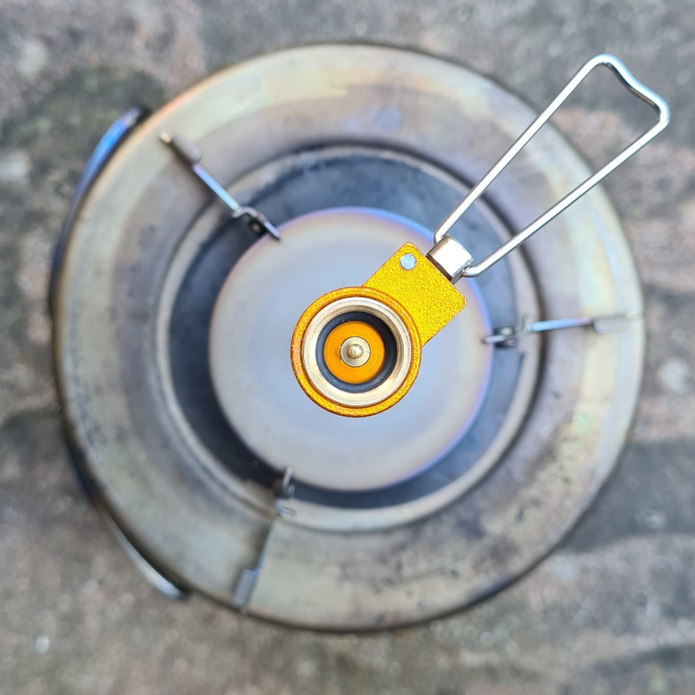 FMS 116-T with MSR 850ml Titan Kettle