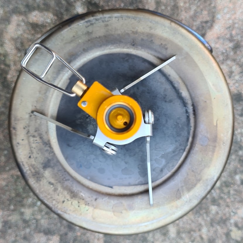 Hornet 300-T with MSR 850ml Titan Kettle